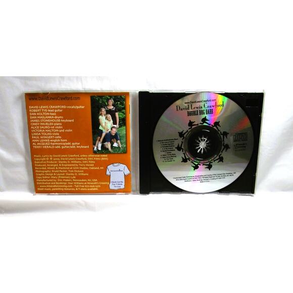 DOUBLE DOG DARE (2009) David Lewis Crawford Music CD Pop Rock Indie Artist - Picture 2 of 3